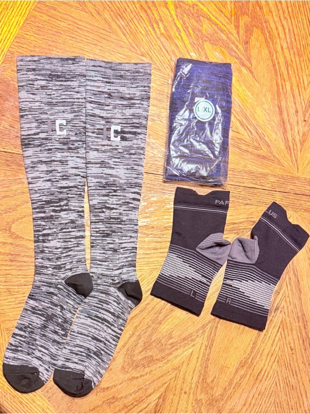 3 PAIRS XL Compression Socks Bundle PAPLUS & FC NEW